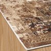 United Weavers Jules Camelot Brown Oversize Rug 7'10" X 10'6"