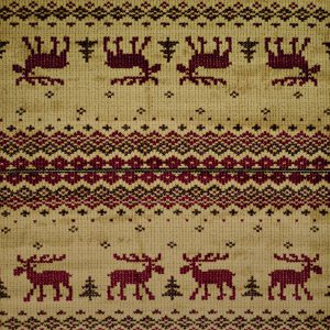 United Weavers Affinity Embroided Moose Natural Oversize Rug 7'10" x 10'6"