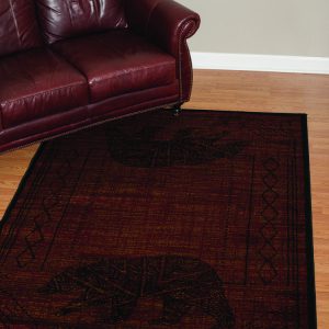 United Weavers Affinity Bear Cave Red Oversize Rug 7'10" x 10'6"